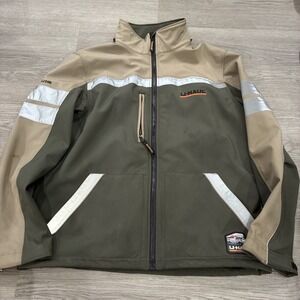 UHAUL Jacket Coat Uniform Employee Workwear Reflective Insulated Winter Size 2XL